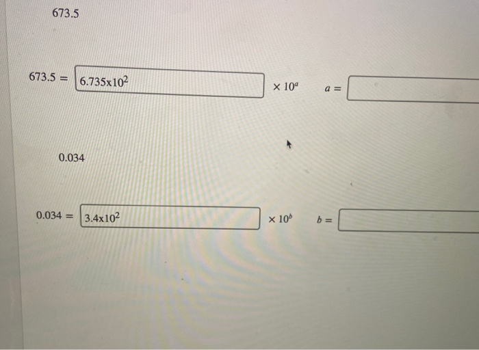 673.5 673.5 = 6.735x102 x 10