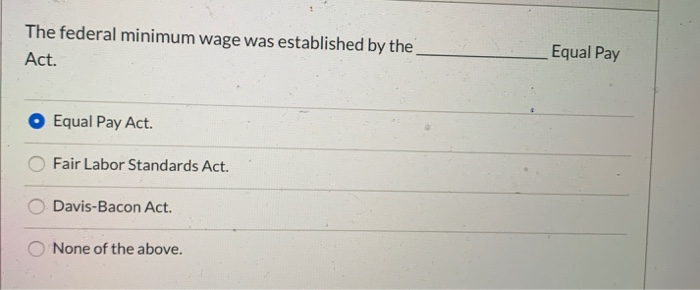 the equal pay act was an amendment to which federal statute