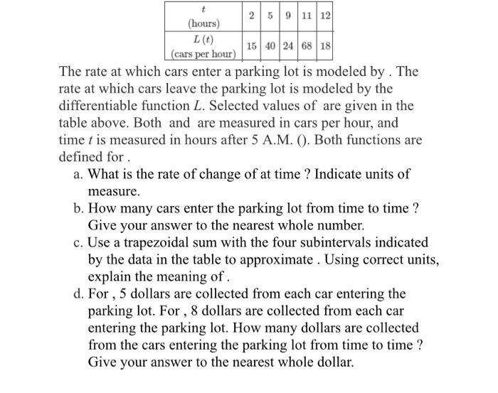 solved-t-2-5-9-11-12-hours-l-t-15-40-24-68-18-cars-per-chegg