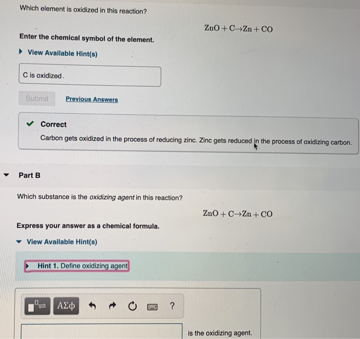 solved-which-element-is-oxidized-in-this-reaction-zno-c-zn-chegg