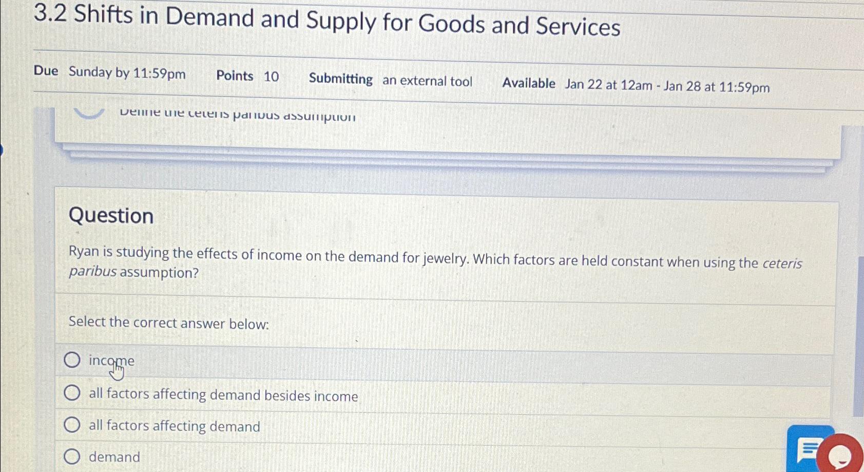 Solved 3.2 ﻿Shifts in Demand and Supply for Goods and | Chegg.com