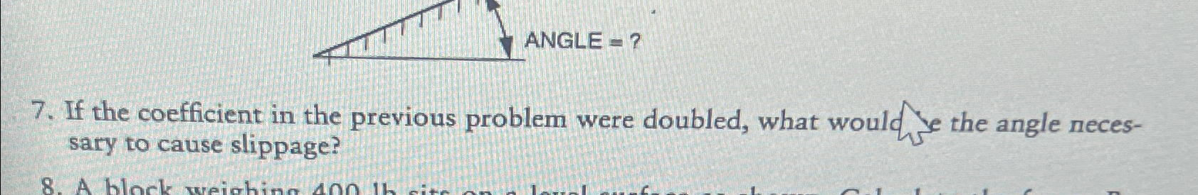 Solved If the coefficient in the previous problem were | Chegg.com