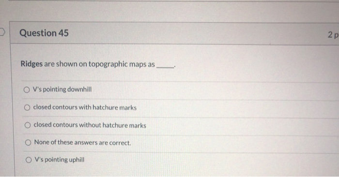 Solved Question 41 2 pts Refer to the map below for the | Chegg.com