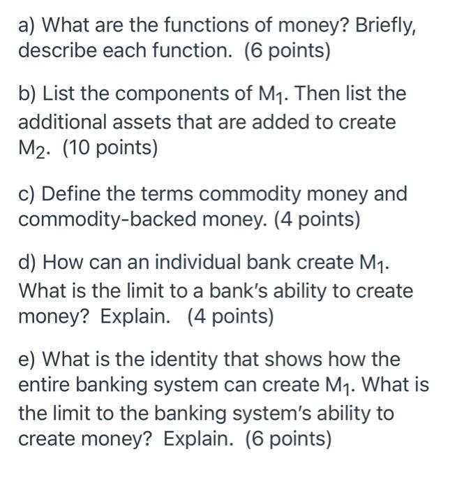 solved-a-what-are-the-functions-of-money-briefly-describe-chegg