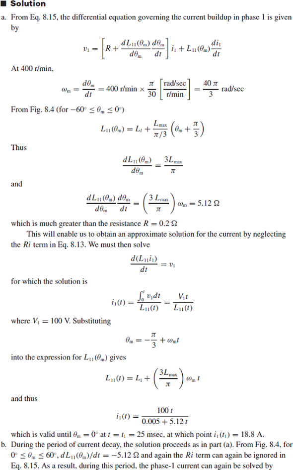 Assume that the VRM of Examples 8.1 and 8.3 is modified by... | Chegg.com