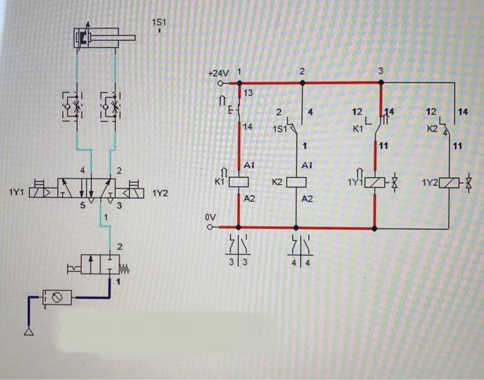 Solved The Lab Title Is Electro Pneumatic Circuit