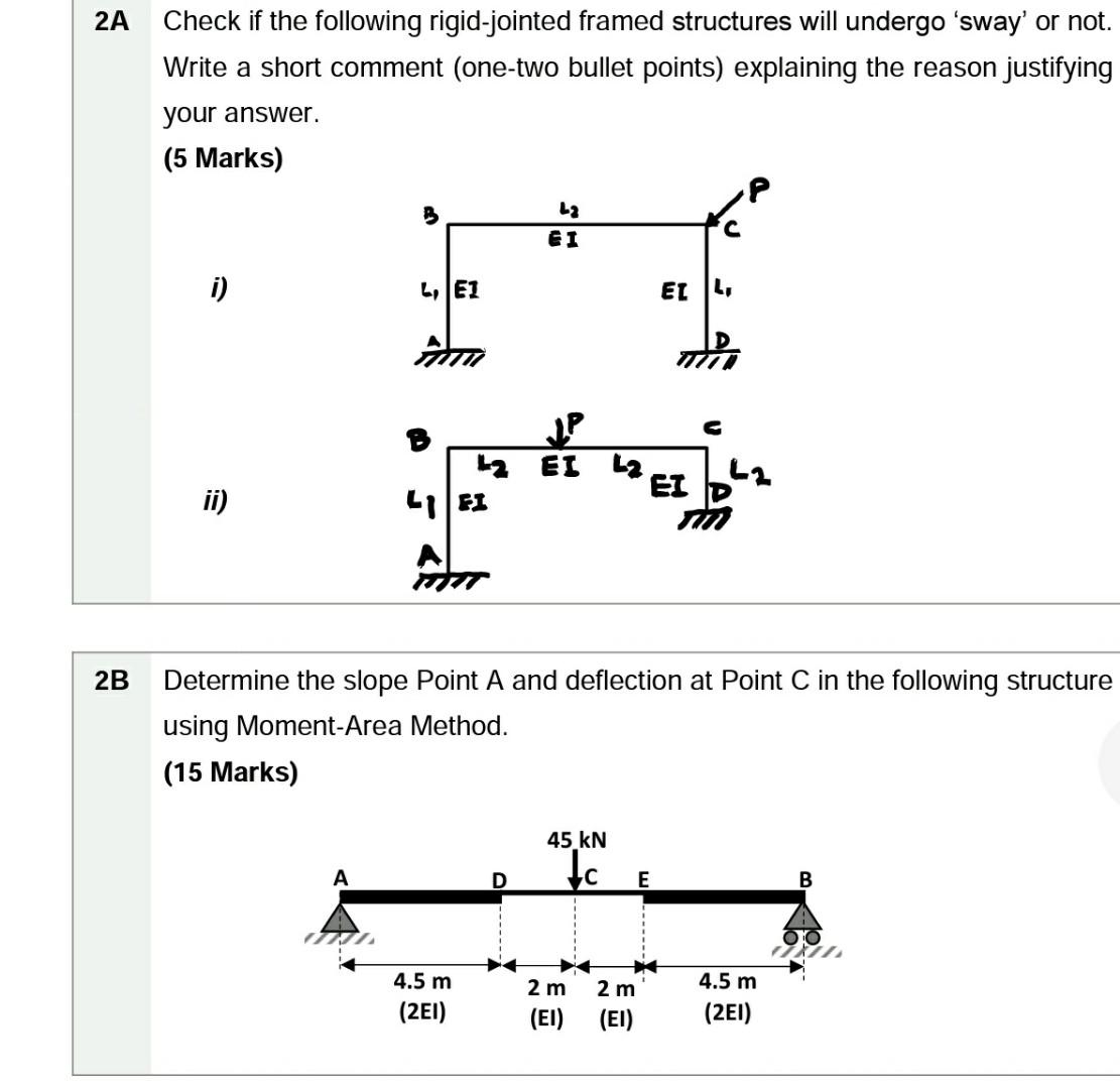 Solved This Question Is Based On Structural Analysis Part Of | Chegg.com