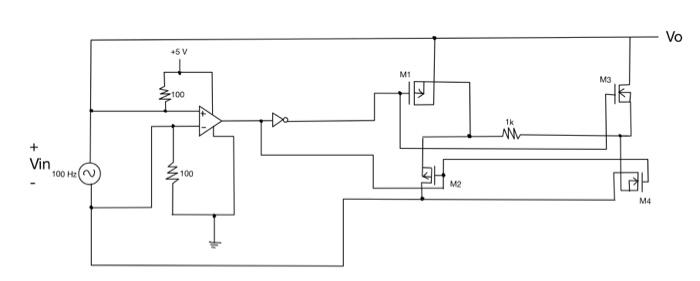 find the input and output resistance, open circuit | Chegg.com