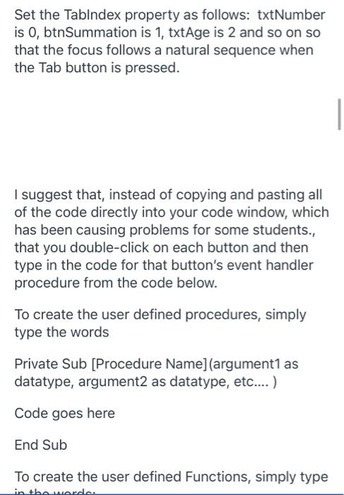 Solved hey this is a code i should generat on Visual Basic i | Chegg.com