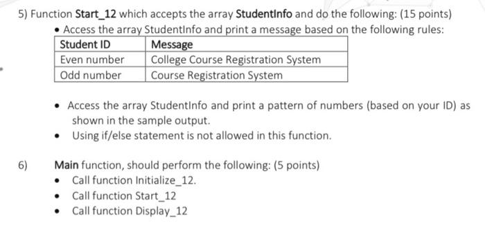 Solved Write a C program that simulates a student | Chegg.com