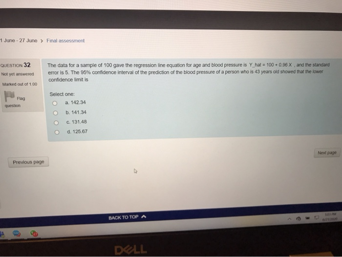 Solved June 27 June > Final assessment ESTION 33 t yet