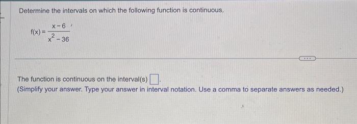 Solved Determine the intervals on which the following | Chegg.com