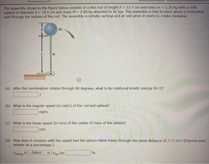 Solved The assembly shown in the figure below consists of a | Chegg.com