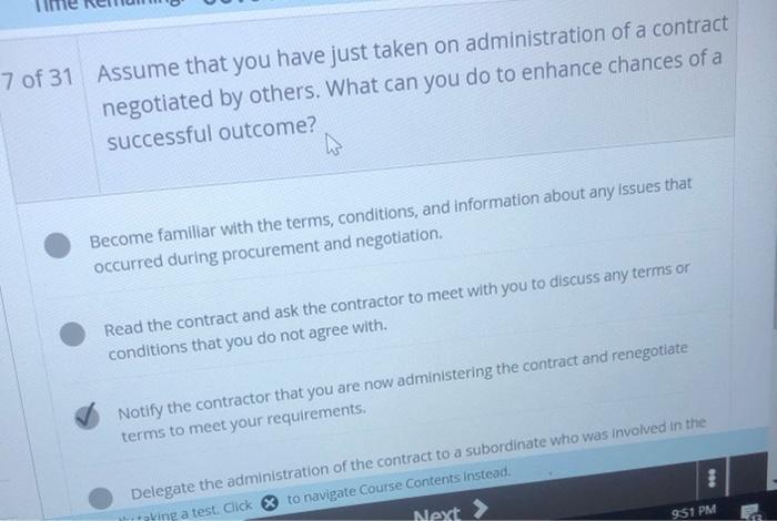 Solved 7 of 31 Assume that you have just taken on | Chegg.com