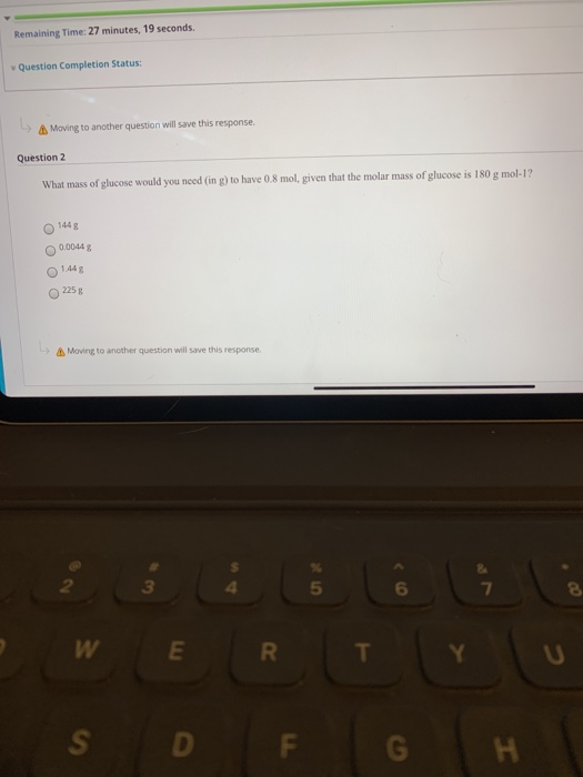 Solved Remaining Time: 27 Minutes, 19 Seconds Question | Chegg.com