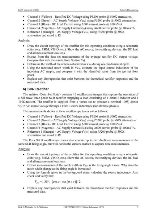 Solved RMIT University 2021 The measurements shown in these | Chegg.com