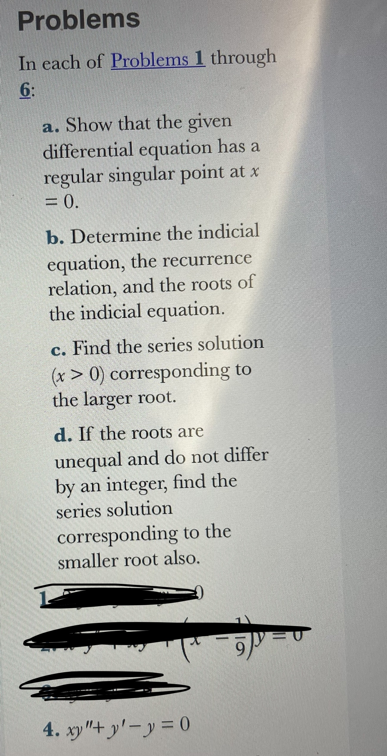 Solved Help with number 4 ﻿please! Show all steps! )( | Chegg.com