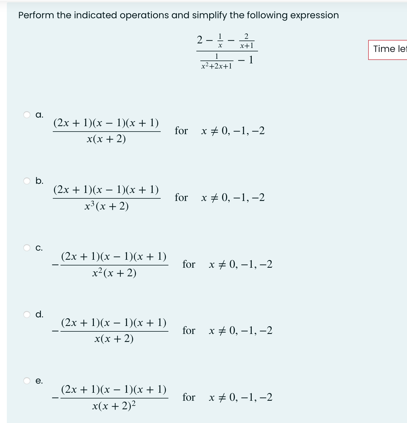 Operations Simplification Solved Perform the indicated operations and simplify the | Chegg.com