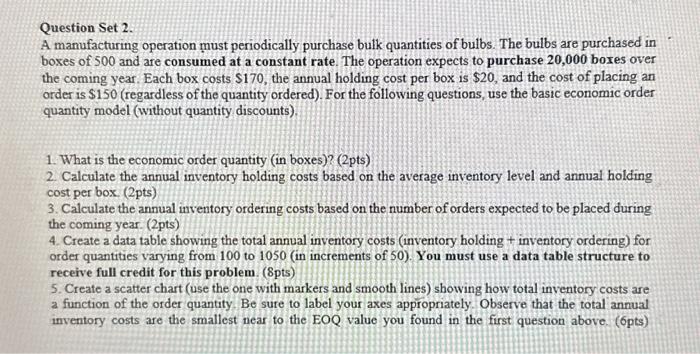 Solved PLEASE USE EXCEL TO SHOW WORK AND PROVIDE FORMULAS ON | Chegg.com