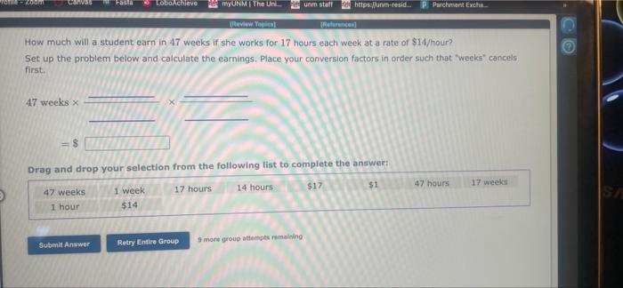 rome - ZoomCanvasFastaLoboAchievemyUNM I The Uni...unm staffhttps://unm-resid... P Parchment Excha...[Review Topics)