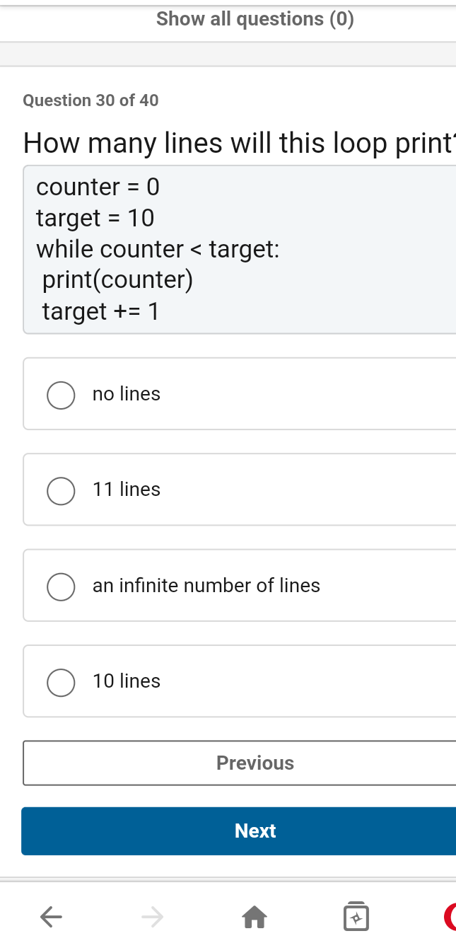 Solved Show all questions (0)Question 30 ﻿of 40How many | Chegg.com
