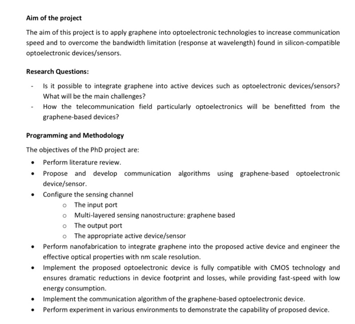 Solved OPTOELECTRONICS BASED GAS SENSORS. Description