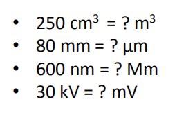 Solved 250 Cm3 M3 80 Mm Um 600 Nm Mm 30 Kv Chegg Com