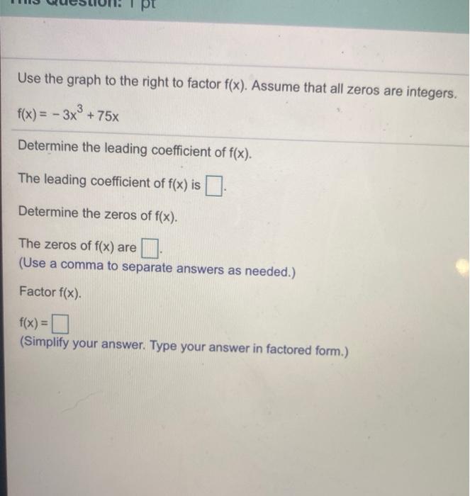 solved-use-the-graph-to-the-right-to-factor-f-x-assume-chegg