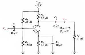 Solved 1 Determine The Following Dc Values For The Chegg Com
