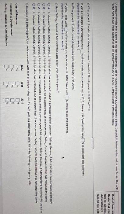 Solved answers for a , b , c , d and e | Chegg.com