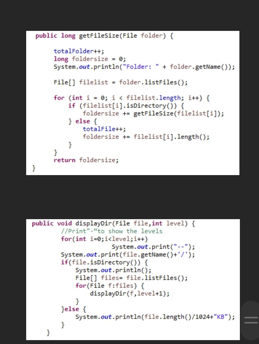 java file isdirectory() method example Images High... Solved Application 2: Display the Information of a Directory | Chegg.com