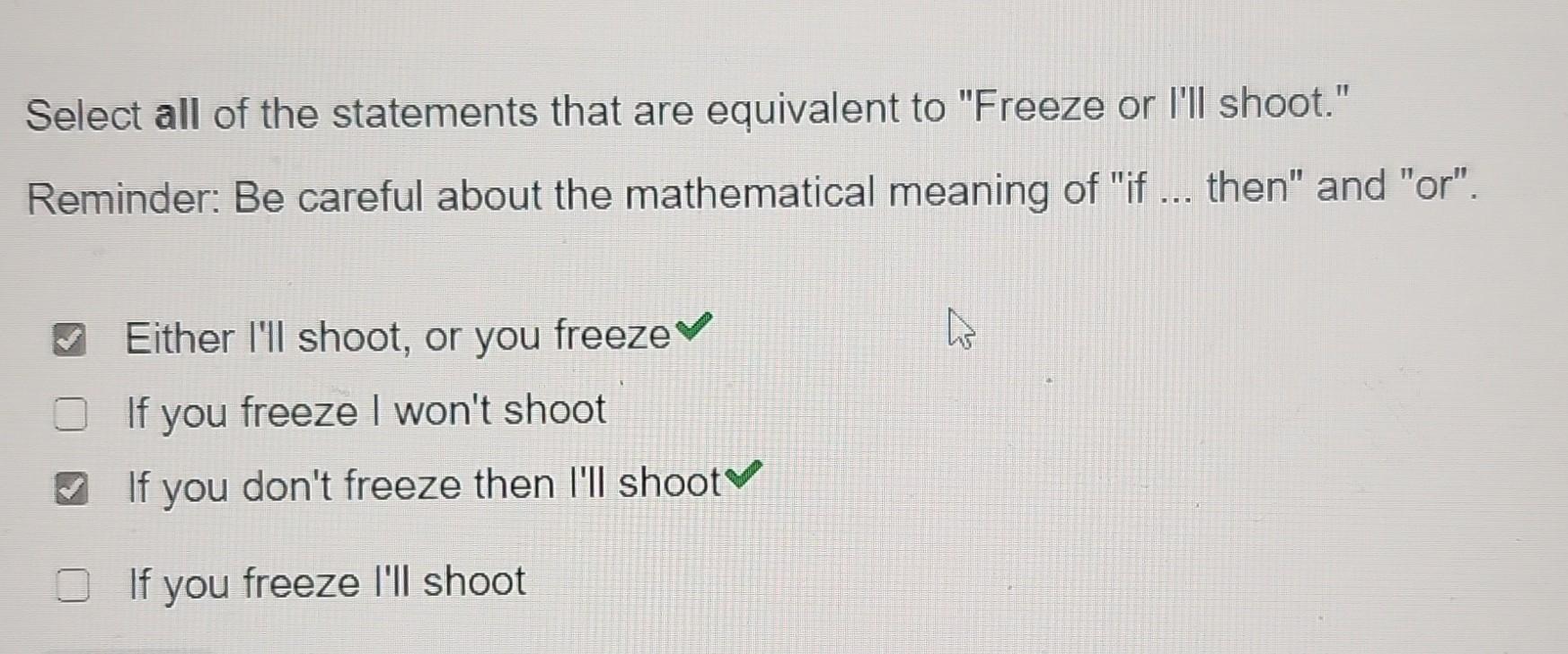 Solved Select All Of The Statements That Are Equivalent To | Chegg.com