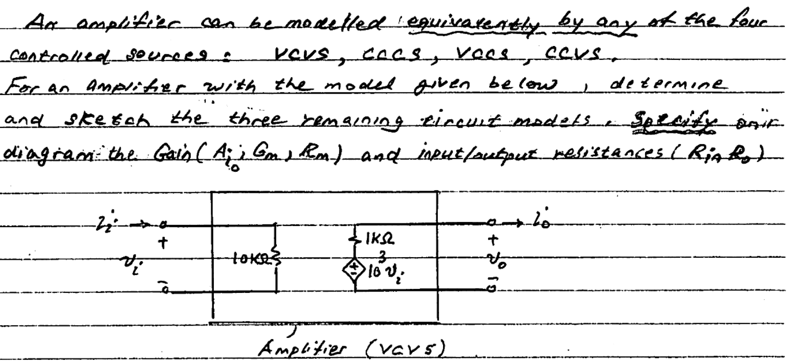 Determine and sketch the three remaining circuit | Chegg.com
