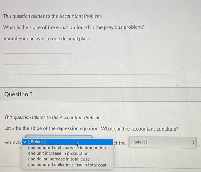 Solved This question relates to the Accountant Problem. | Chegg.com