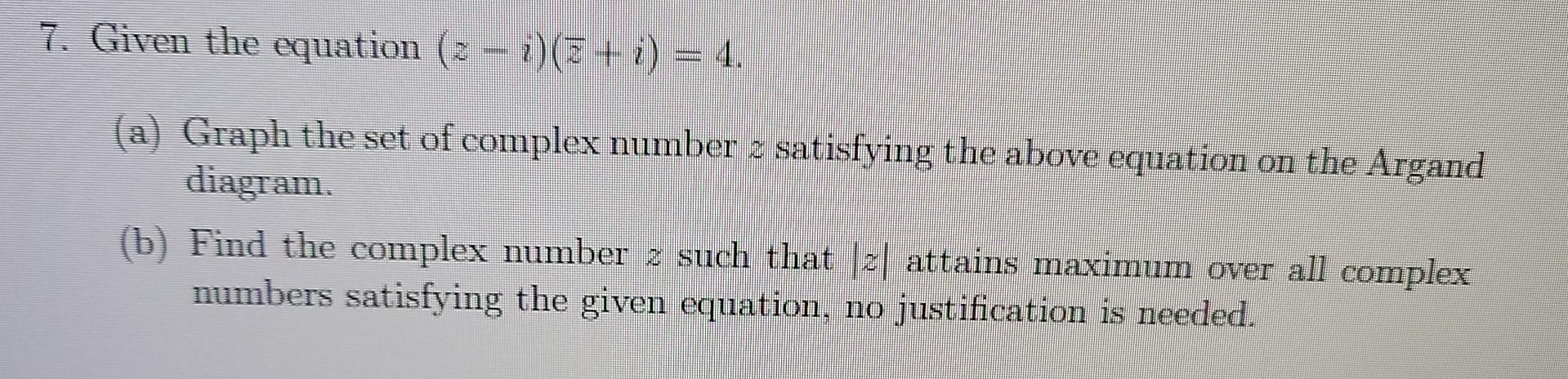 Solved 7. Given the equation (: - 3)(8 + 2) = 1 i= 4. (a) | Chegg.com