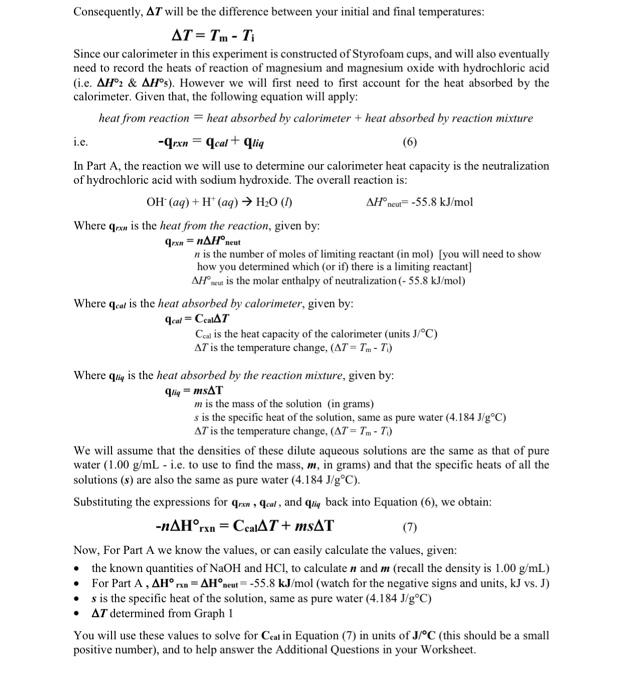 Solved 2. From Table 2 and Graph 2, calculate the molar | Chegg.com