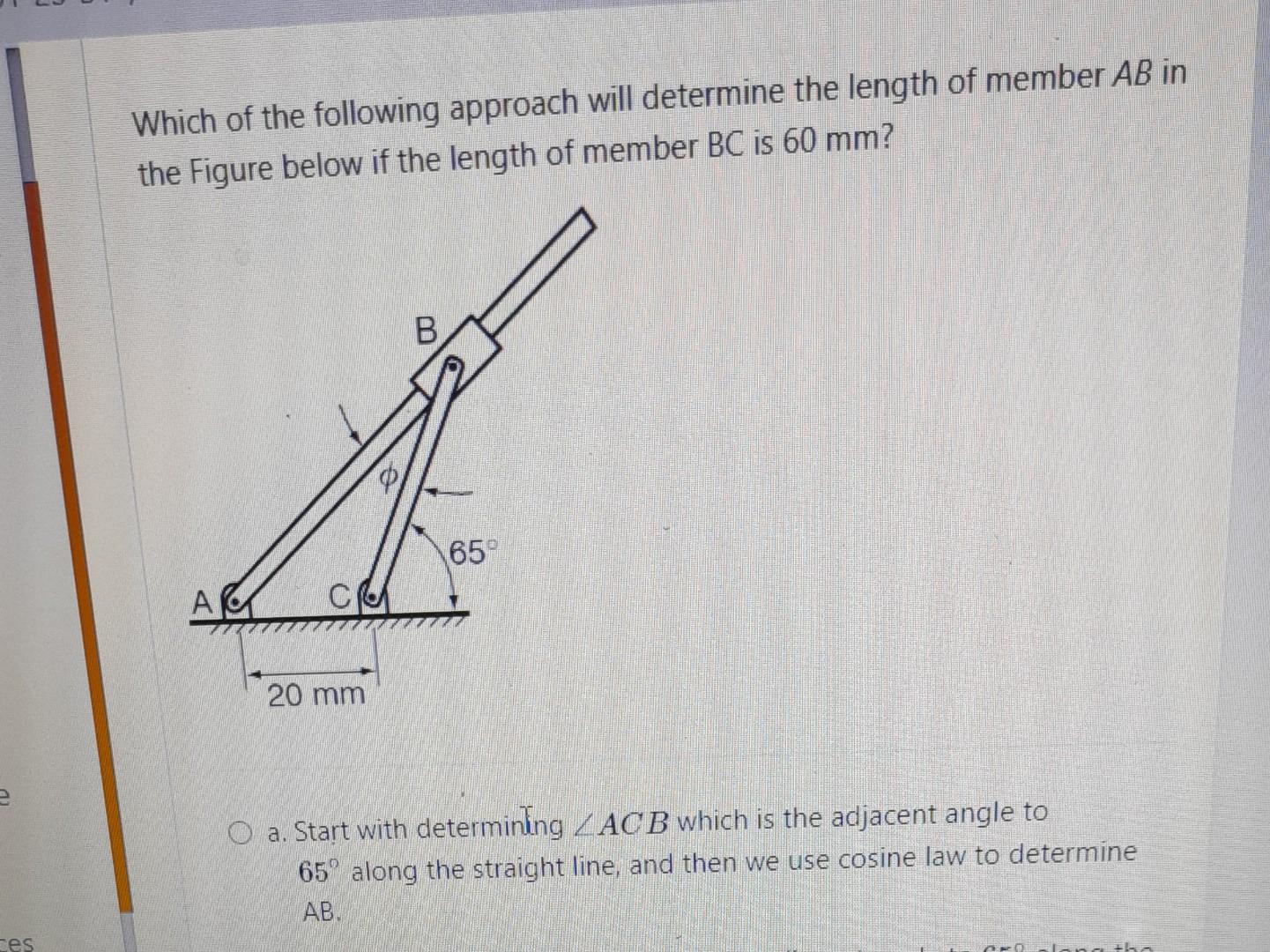 Approach 60 clearance