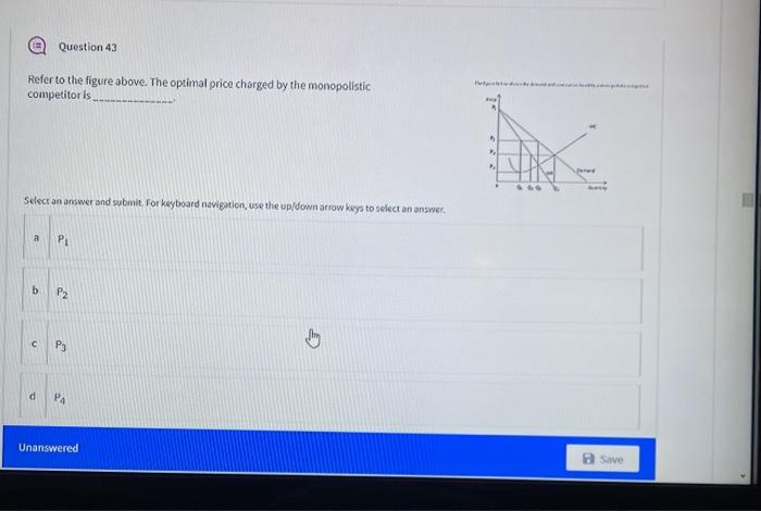 Solved Question 43 Refer to the figure above. The optimal | Chegg.com