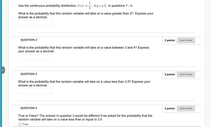 Solved Use the continuous probability distribution | Chegg.com