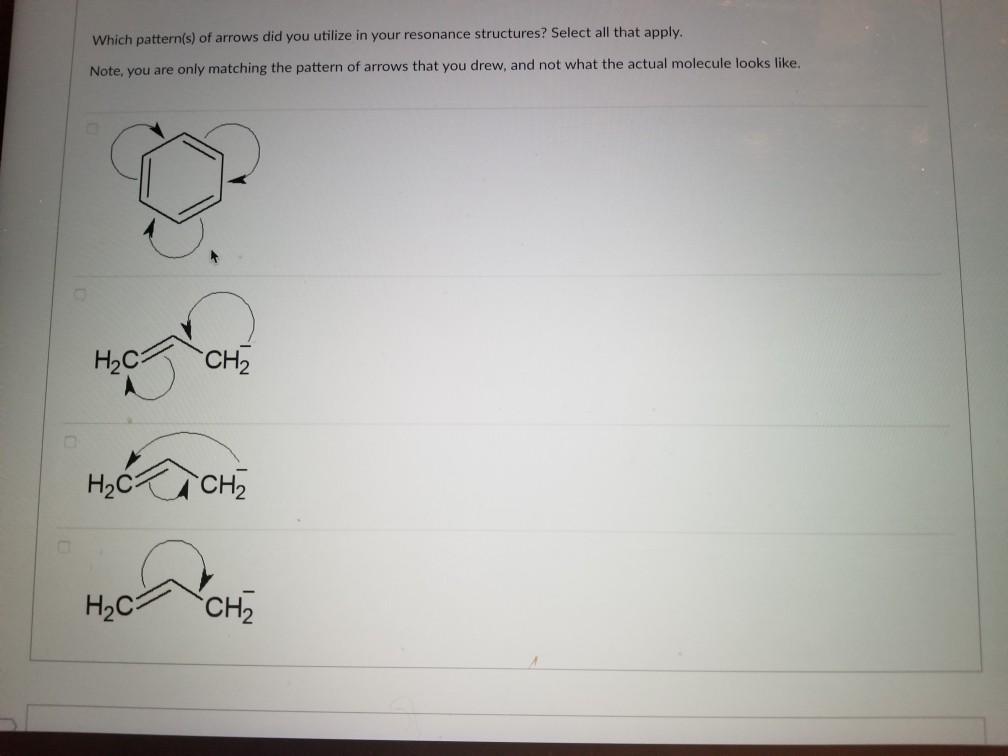 Solved Please Draw All Resonance Structures And Resonance | Chegg.com