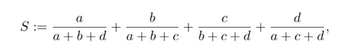 Solved Find the infimum and supremum of where a, b, c, d are | Chegg.com