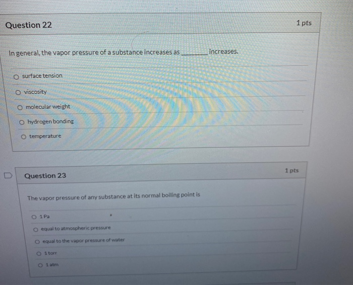 Solved Question 18 1 pts Which of the following is not an | Chegg.com