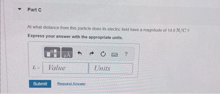 Solved Find the magnitude of the electric field due to this | Chegg.com