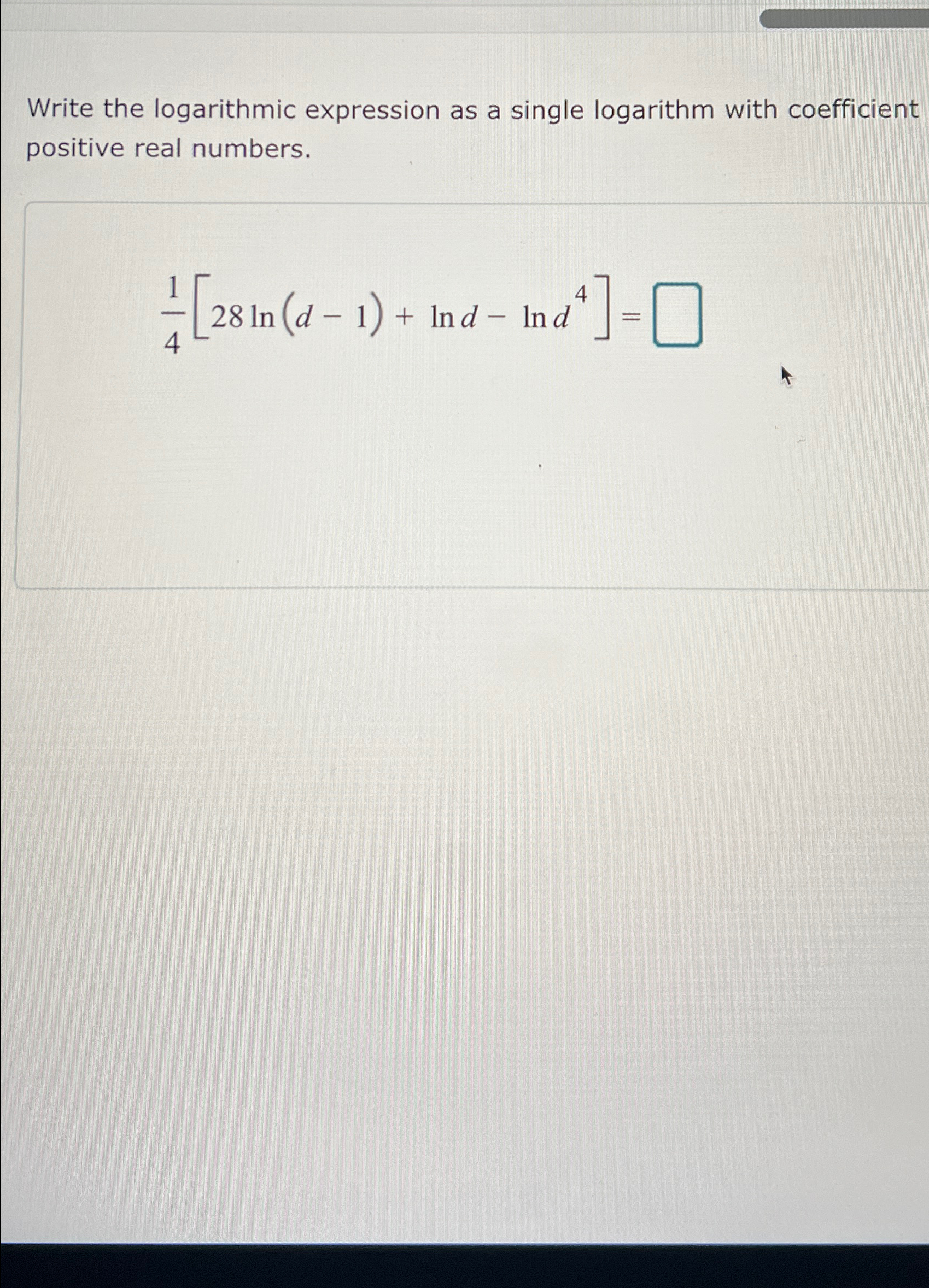 Solved Write the logarithmic expression as a single | Chegg.com