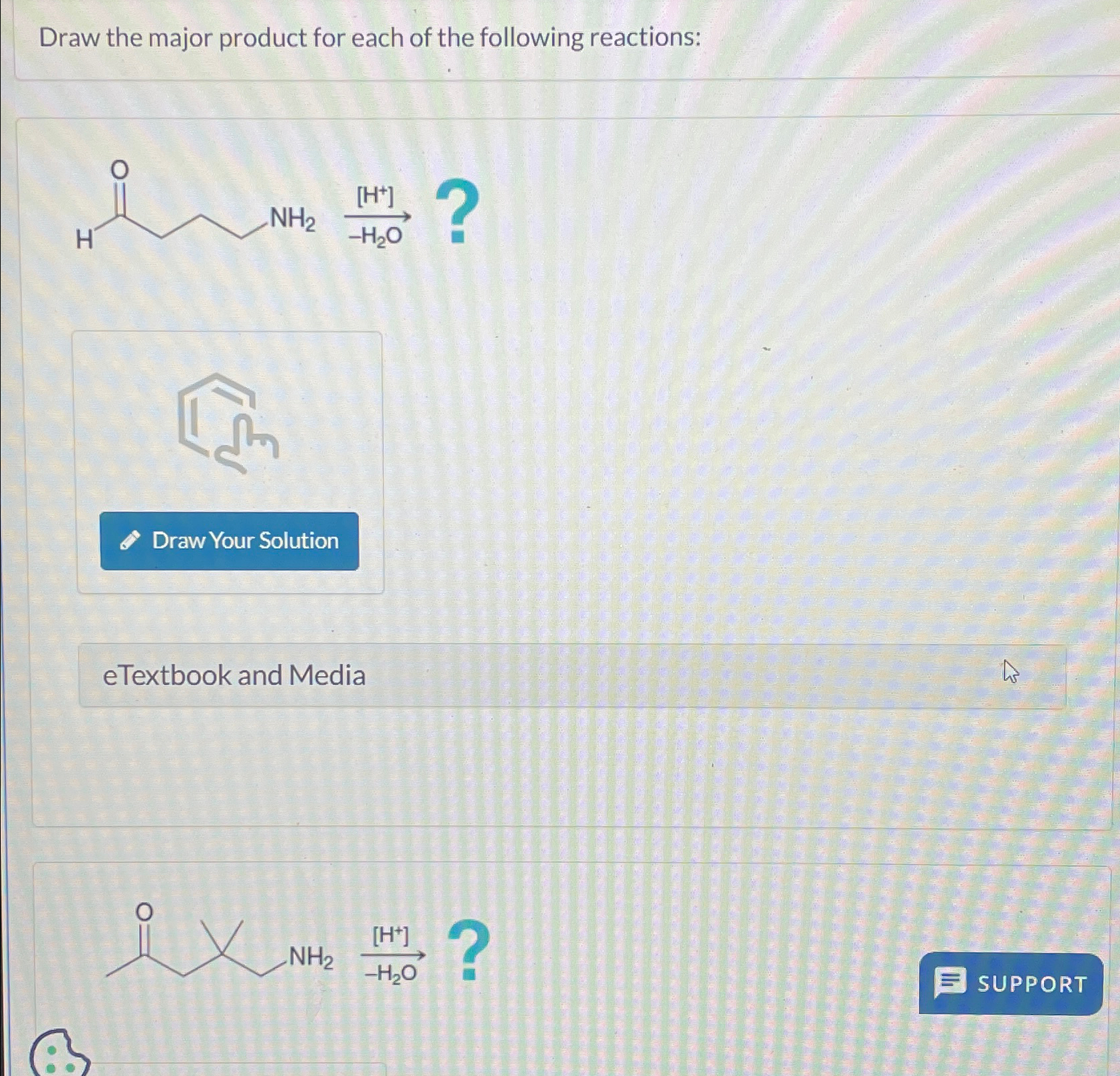 Solved Draw the major product for each of the following | Chegg.com