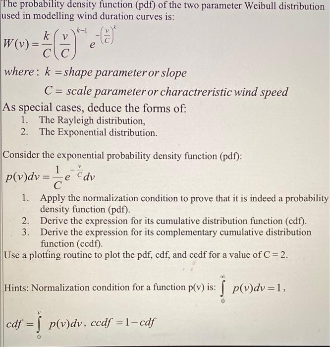 Solved The probability density function (pdf) of the two | Chegg.com