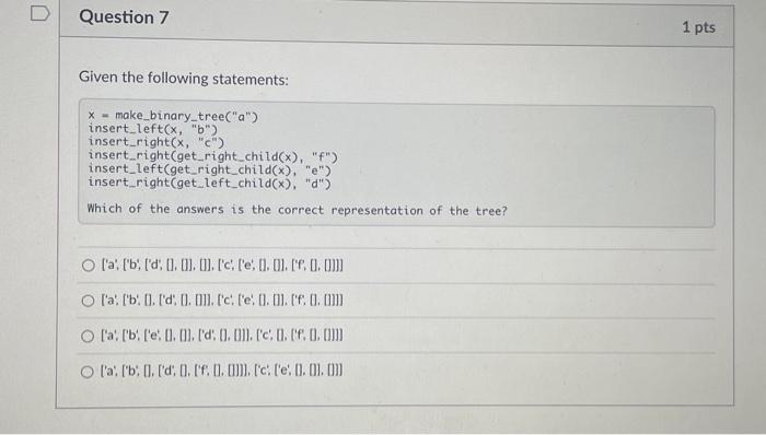 Solved Given The Following List Of Numbers | Chegg.com