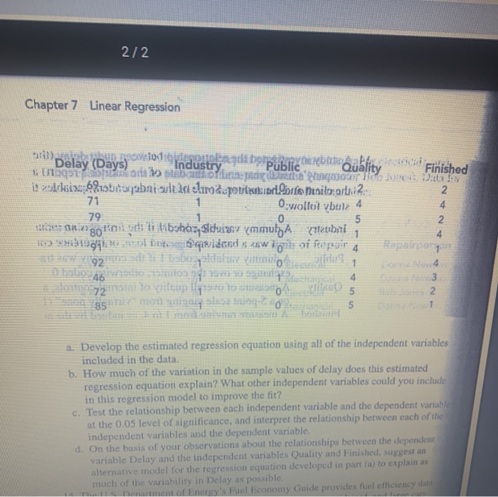 Solved 1/2 14. A study investigated the relationship between | Chegg.com