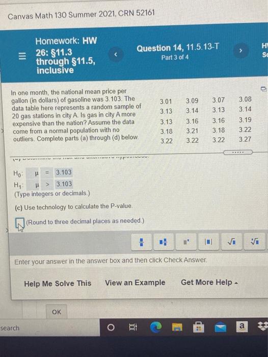 Solved Canvas Math 130 Summer 2021, CRN 52161 Homework: HW = | Chegg.com