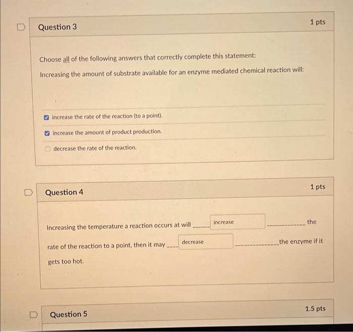 Solved 1 pts Question 3 Choose all of the following answers | Chegg.com